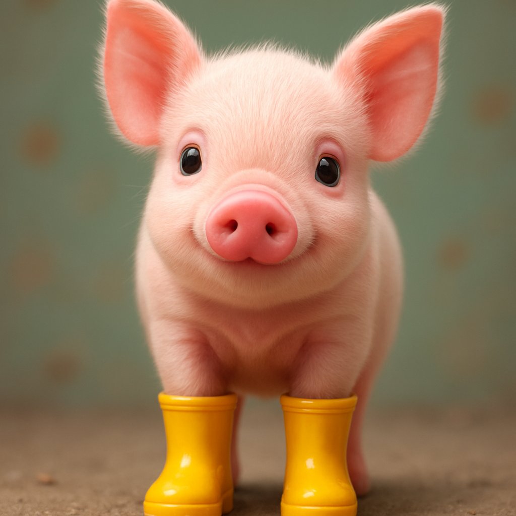 Pig in yellow boots mnemonic cue