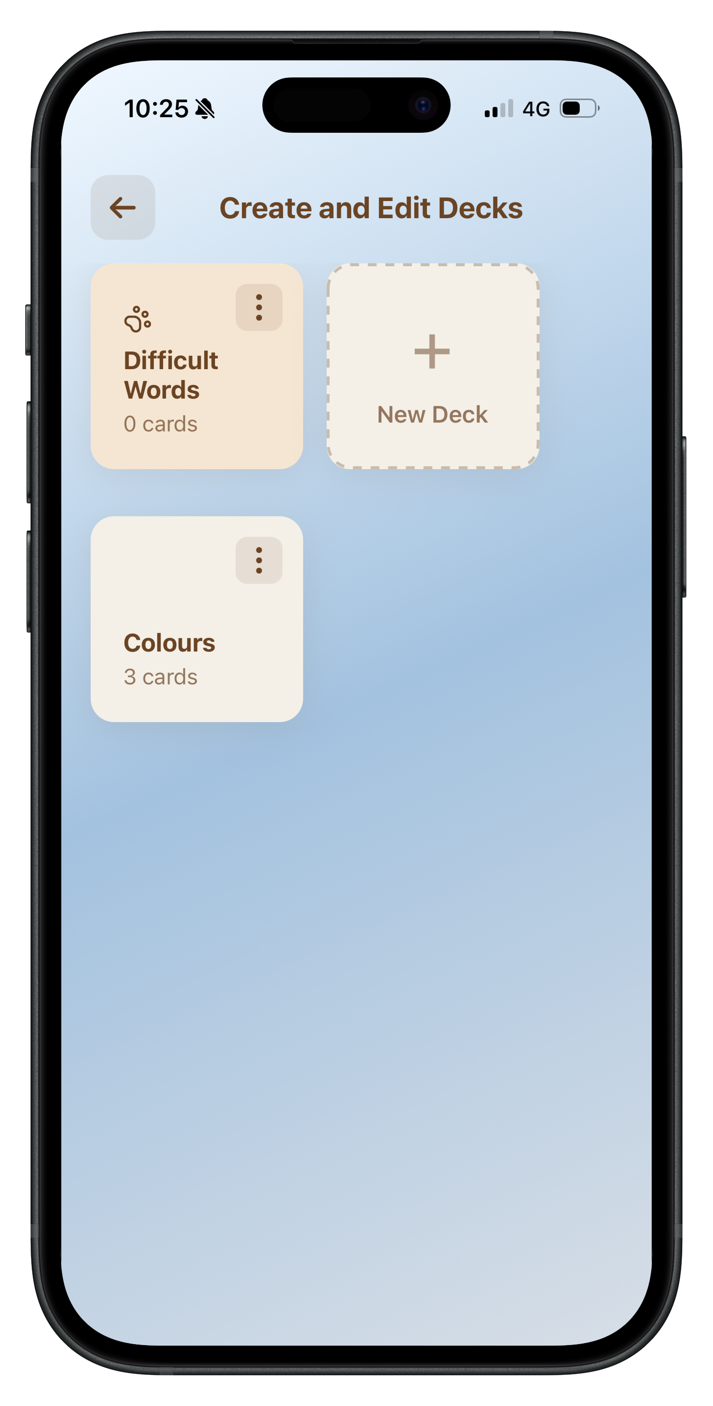 Nemasis deck screen